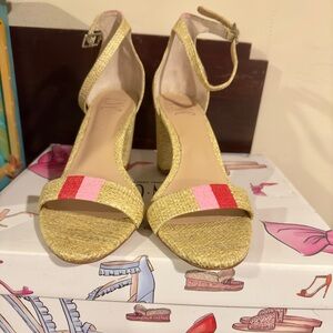 NWT INC International Concepts INC Kivah 3.5” Block Heel Sandals Sz 8